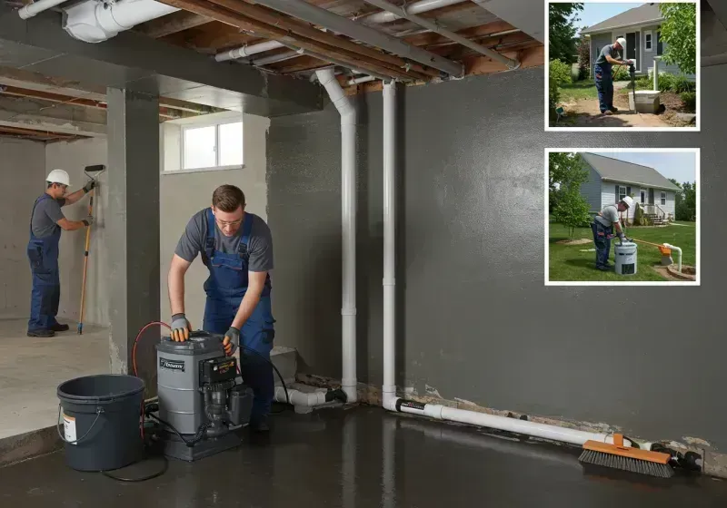 Basement Waterproofing and Flood Prevention process in Darby, PA